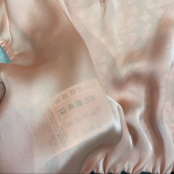 SISLEY Floral Satin Mini Summer Dress - Picture 6 of 9